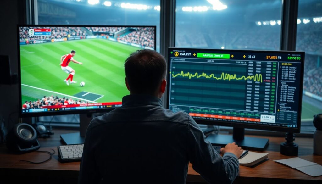 Экспресс-обзоры матчей дня для трейдинга фанатов - иллюстрация