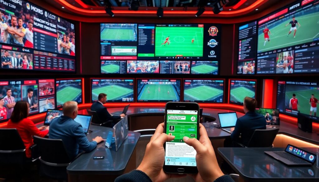 Как организовать newsroom для моментальных публикаций по футболу - иллюстрация