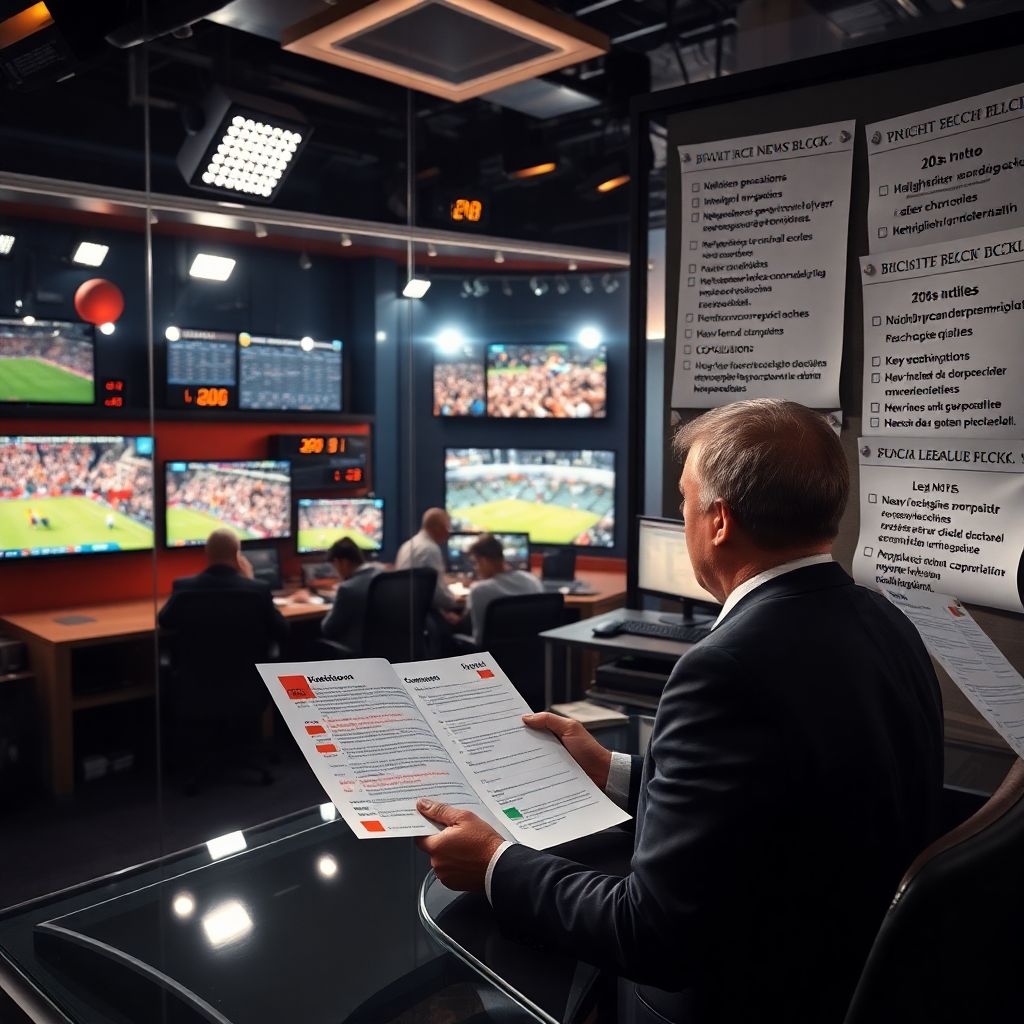 Сценарии выпуска новостей после матчей: готовые чек-листы для редакции