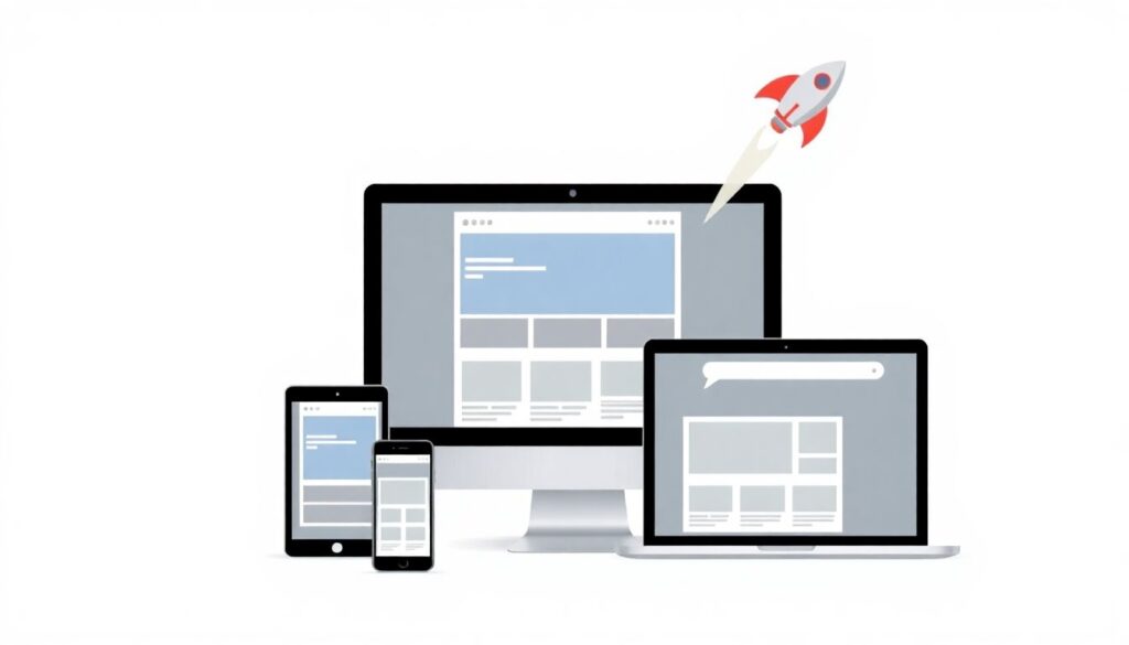 Юзабилити и скорость сайта для мгновенных выпусков - иллюстрация