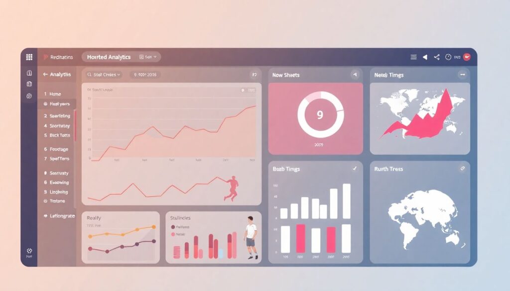 Инфографика в режиме реального времени на футбольном портале - иллюстрация