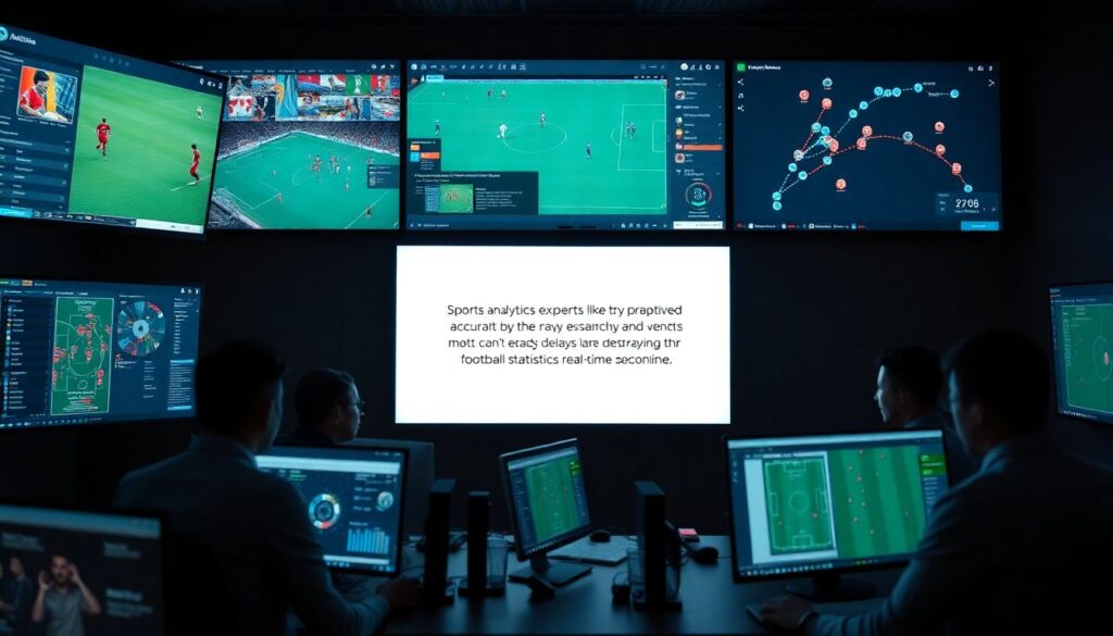 Инфографика в режиме реального времени на футбольном портале - иллюстрация