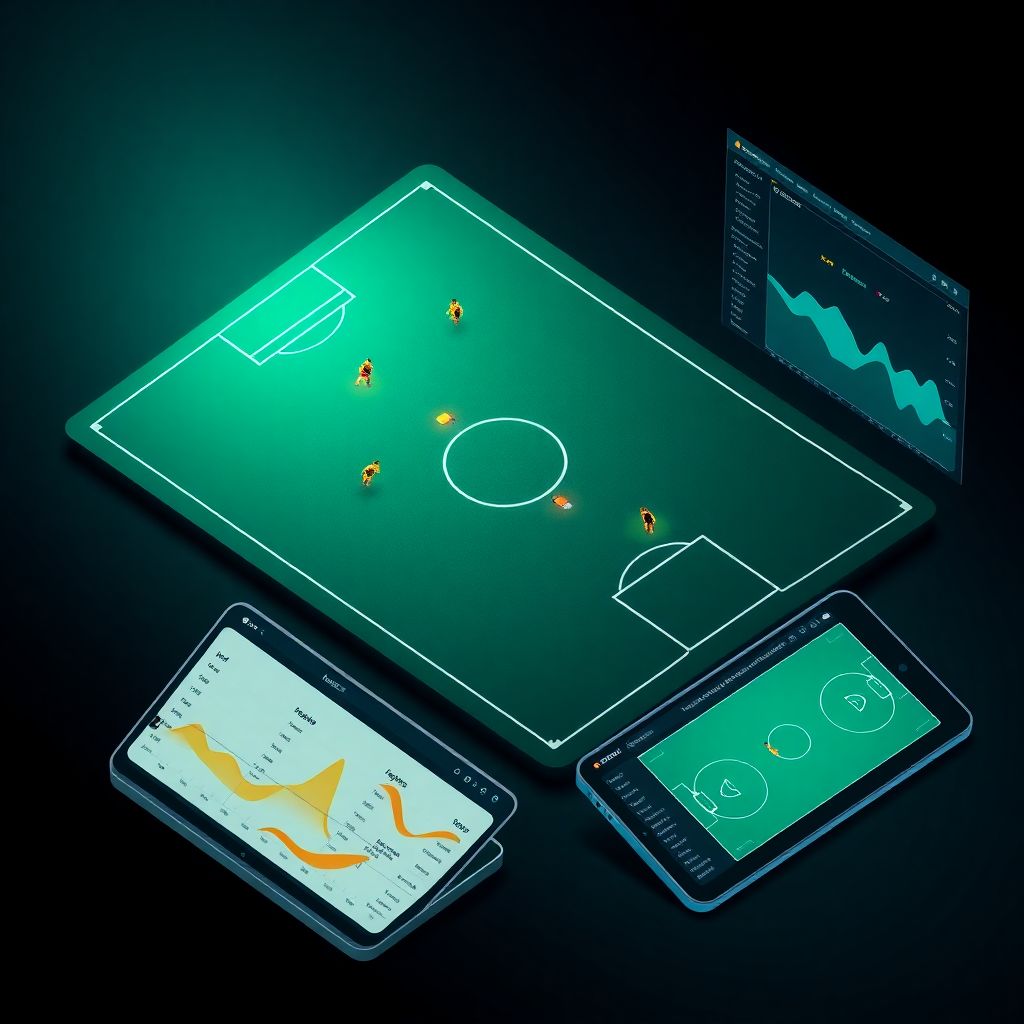 Инфографика в режиме реального времени на футбольном портале для болельщиков