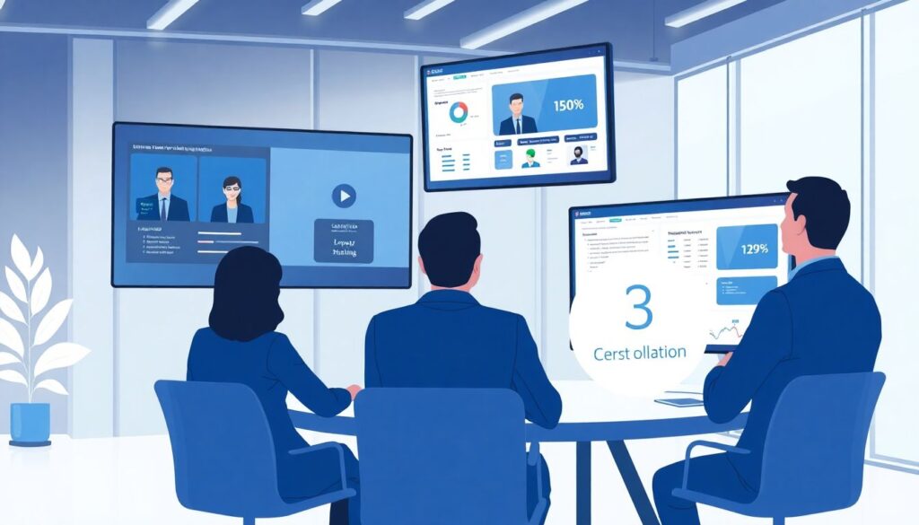 Платформа для прямых трансляций и мгновенных обновлений - иллюстрация