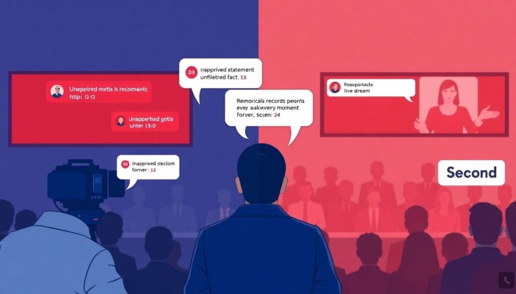 Преимущества и риски прямых трансляций в новостной ленте - иллюстрация