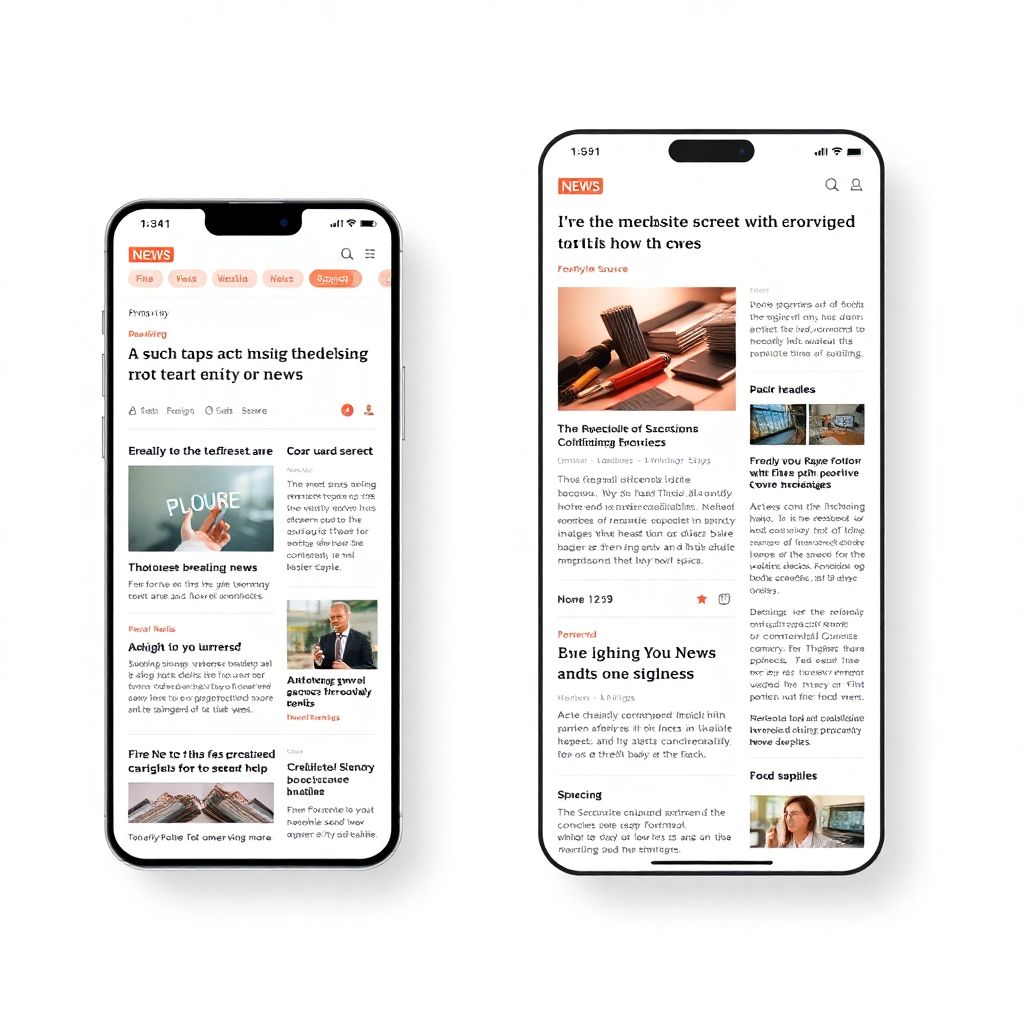 Эффектный дизайн карточек новостей в режиме реального времени онлайн