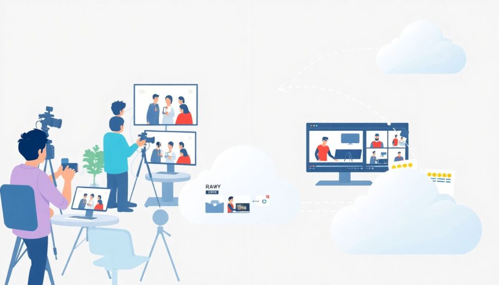 Как правильно хранить медиаконтент для мгновенных публикаций - иллюстрация