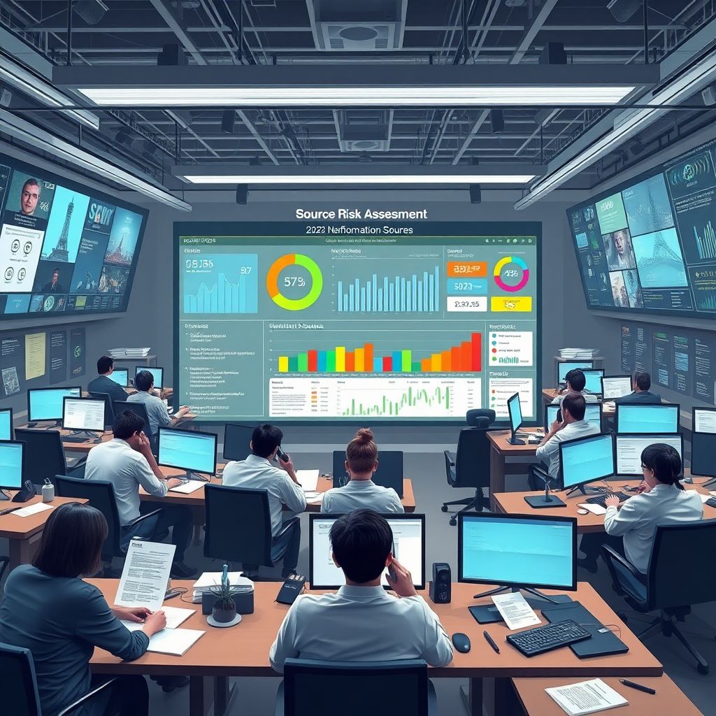 Оценка источников риска при оперативной подаче новостей в журналистике