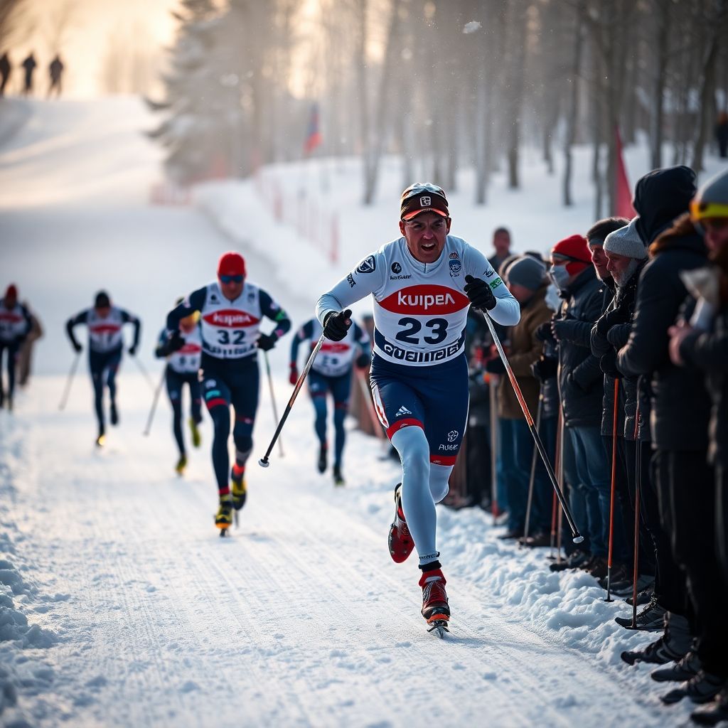 Русский лыжник Иван Горбунов: победное возвращение в спринте в Сыктывкаре