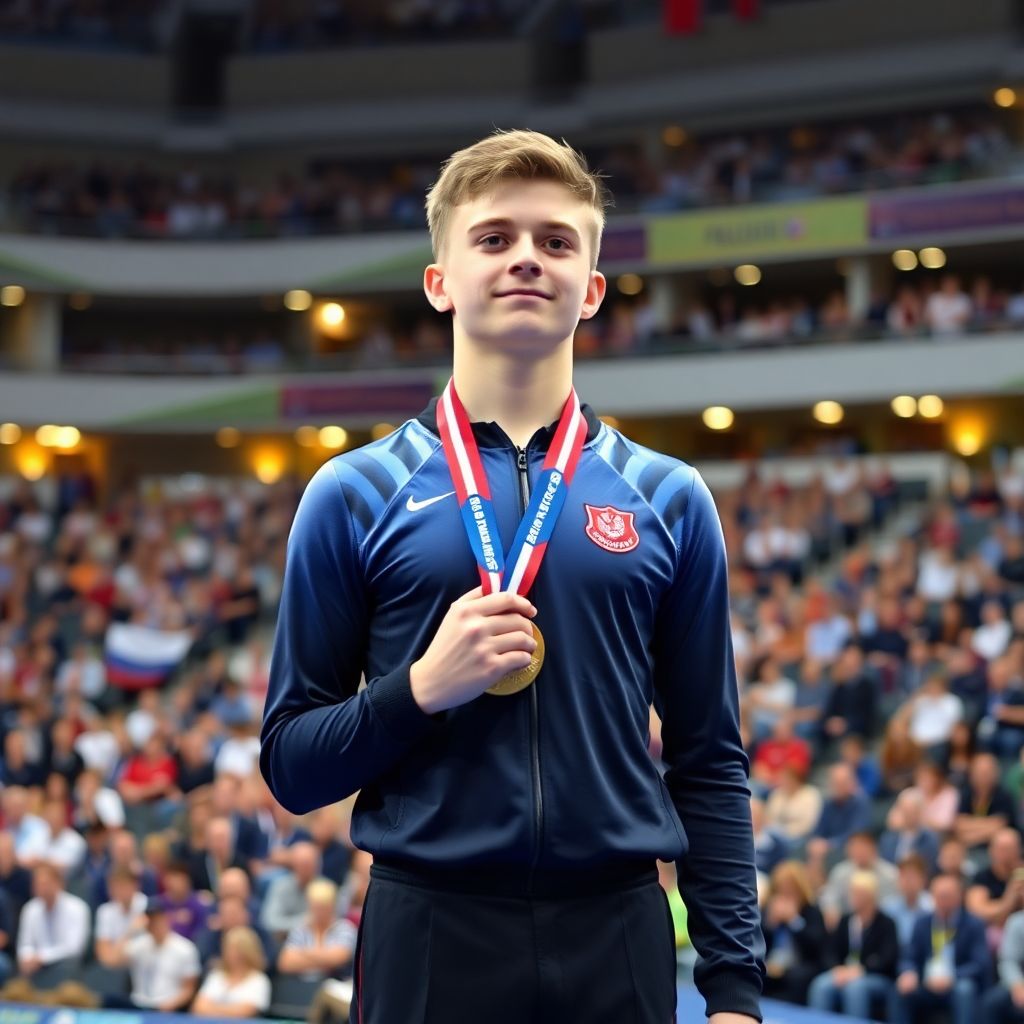 Арсений Духно стал абсолютным чемпионом России по гимнастике в Калуге 2026